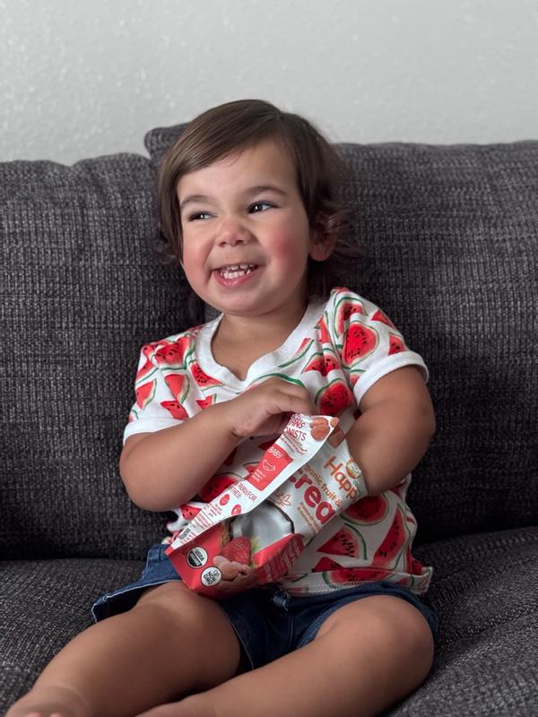 Strawberry, Butternut Squash & Banana Creamies | Happy Baby Organics