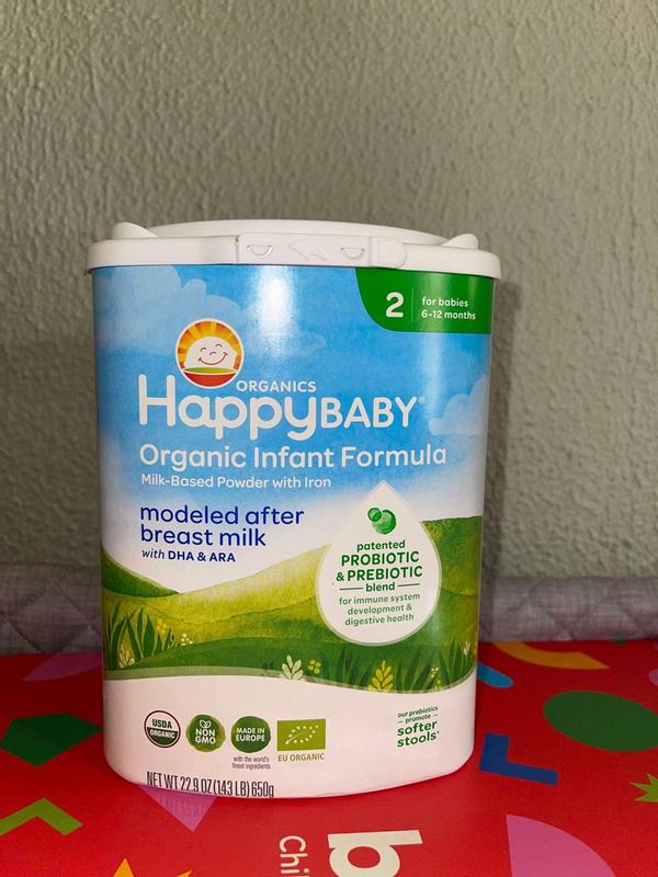 Happy Baby Organic Infant Formula Stage 2