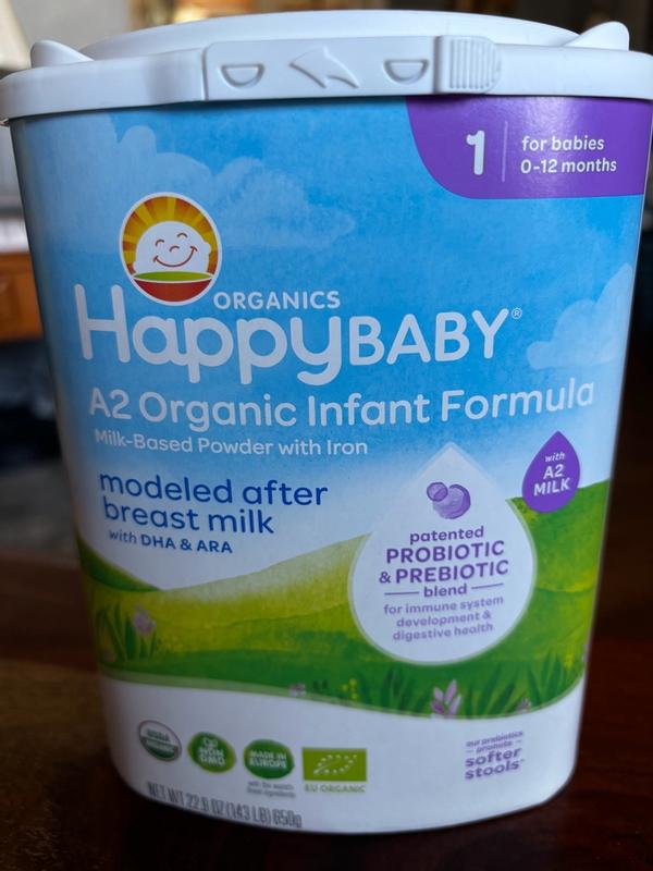 Happy Baby Organic Infant Formula Stage 1 A2