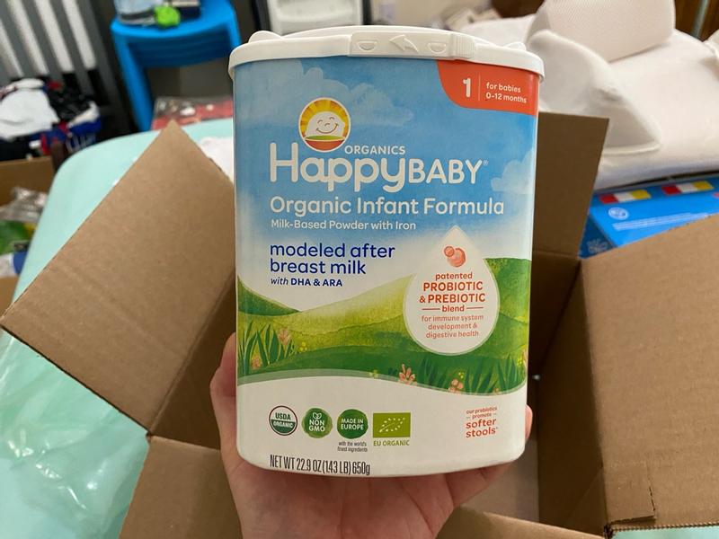 Amazon.com: Happy Baby Organics Infant Formula Milk Based