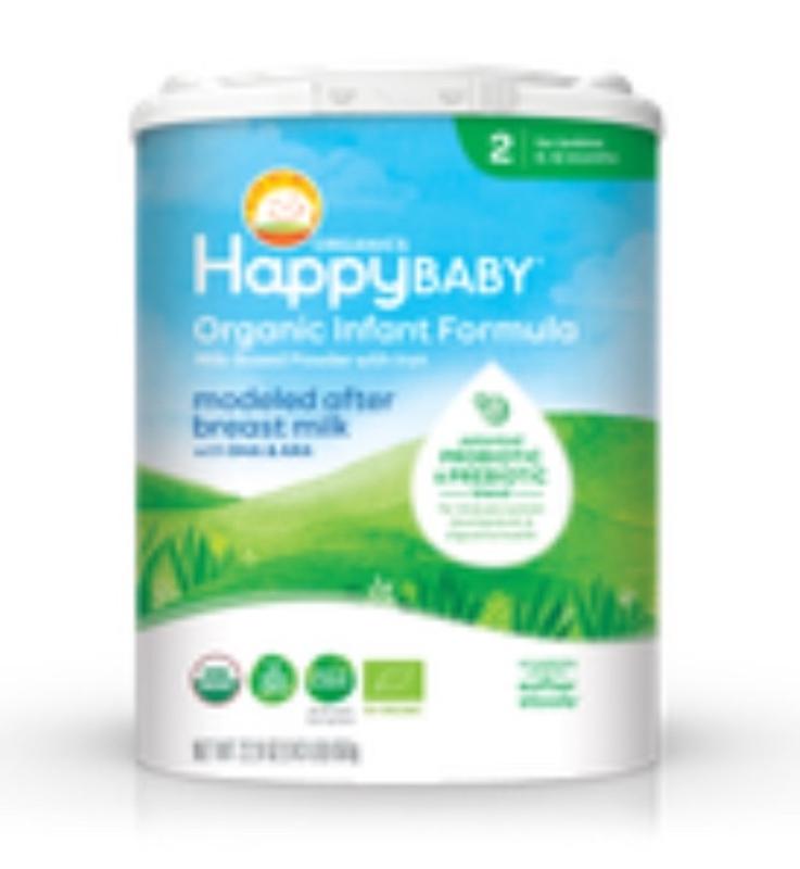 Happy Baby Organic Infant Formula Stage 2
