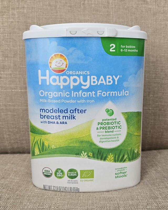Happy Baby Organic Infant Formula Stage 2