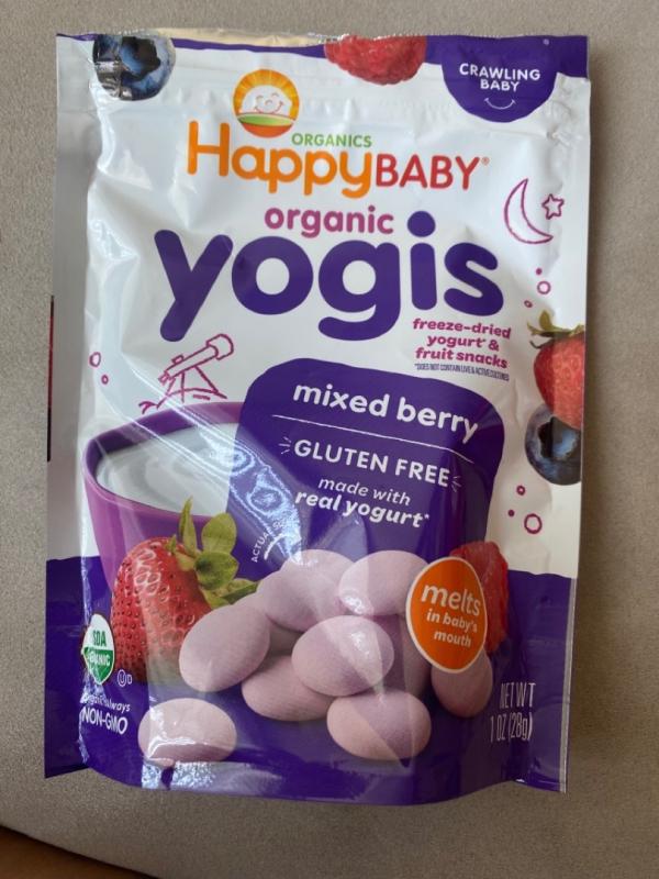 Organic Mixed Berry Yogis | Happy Baby Organics