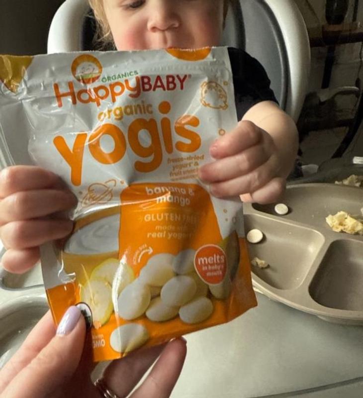 Organic Banana Mango Yogis | Happy Baby Organics