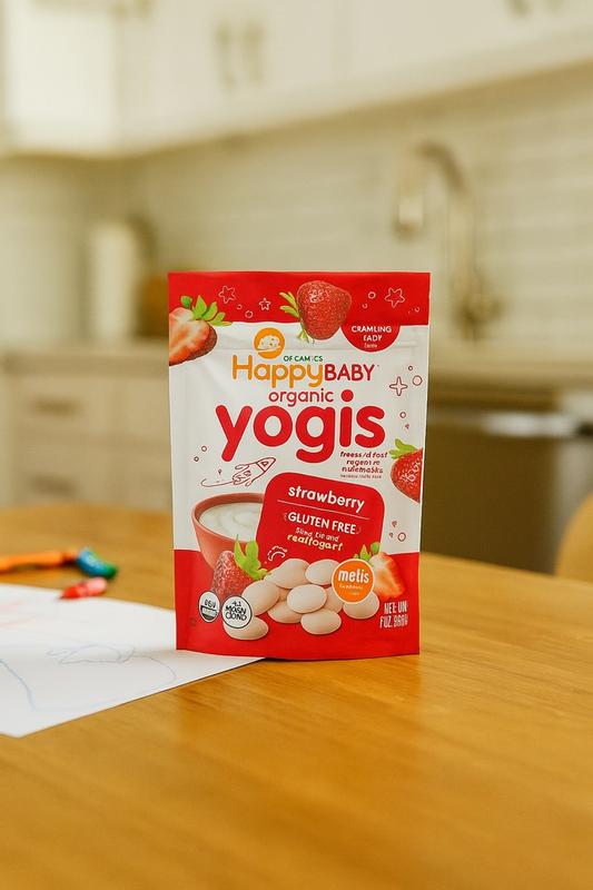 Organic Strawberry Yogis | Happy Baby Organics