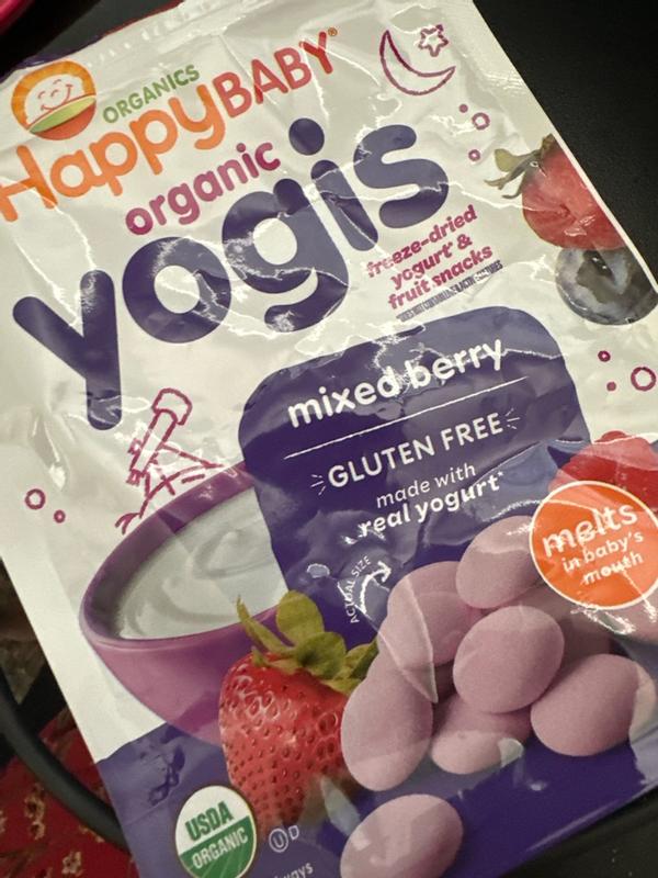 Organic Mixed Berry Yogis | Happy Baby Organics