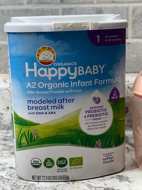 Happy Baby Organic Infant Formula Stage 1 A2