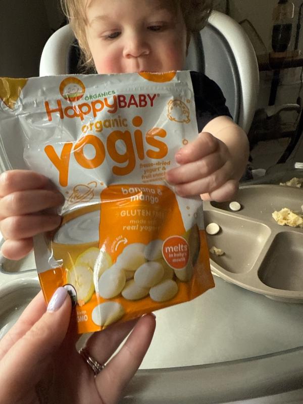 Organic Banana Mango Yogis | Happy Baby Organics