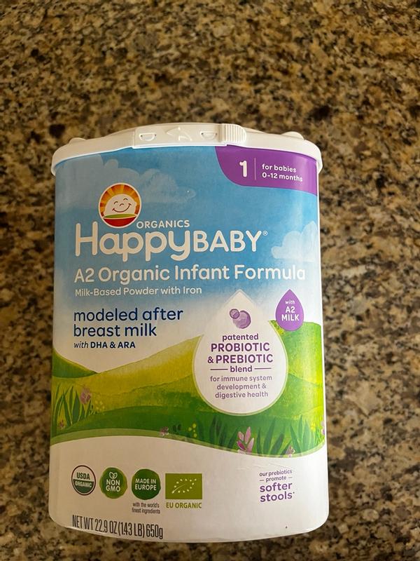 Happy Baby Organic Infant Formula Stage 1 A2