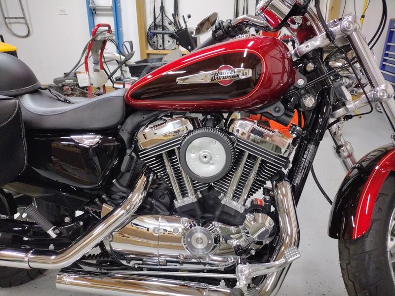 Screamin' Eagle Round Sportster High-Flow Air Cleaner Kit