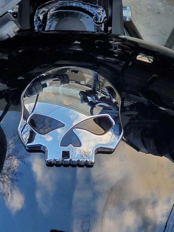 Skull Fuel Cap 61100125A | Harley-Davidson USA