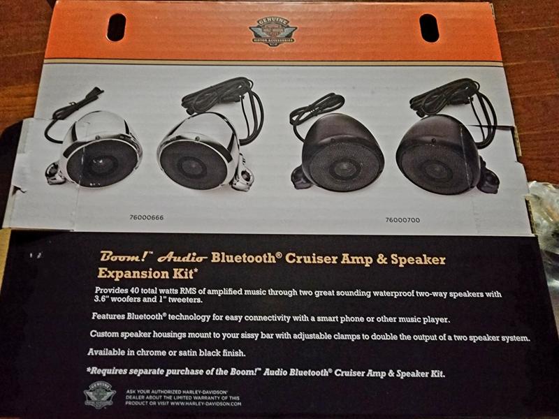 Boom! Audio Bluetooth Cruiser Amp and Speaker Expansion Kit 76000666 |  Harley-Davidson USA