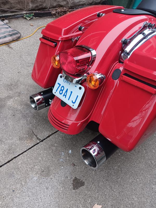 New breather and pipes