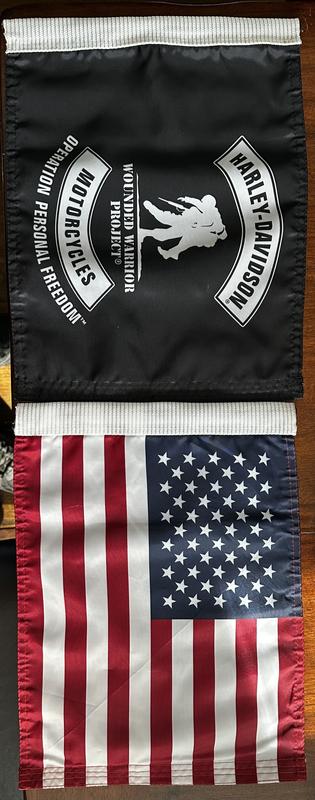 Wounded Warrior Project Flag Kit 61400375 | Harley-Davidson USA
