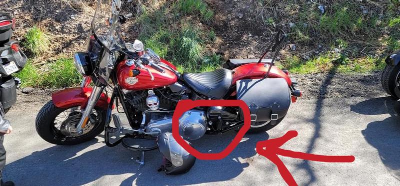 I love my passenger foot pegs, even without a passenger!