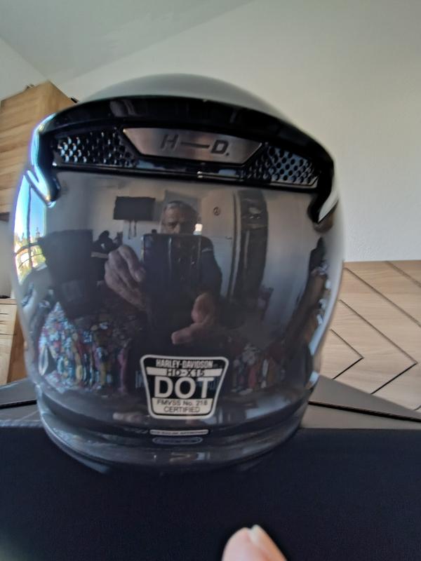 ハーレーダビッドソン　ハンヘル H-D Division X15 Full Face Skull Graphic Helmet | Harley