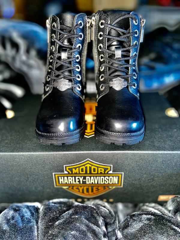Harley-Davidson ☆ Inman Mills Motorcycle Boots Women's Women's Leather Inman Mills Boot | Harley-Davidson USA