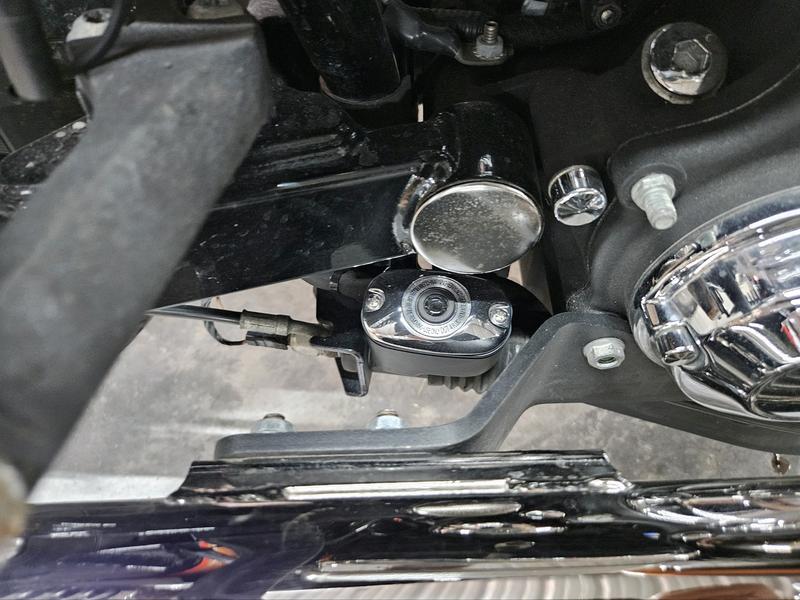 Chrome Rear Master Cylinder Cover
