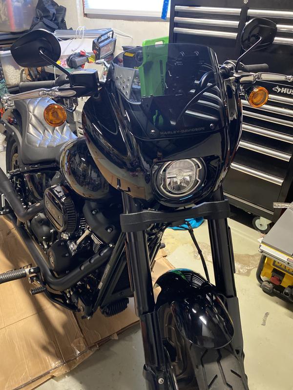 Vivid Black Softail Quarter Fairing 57001615DH Harley Davidson USA