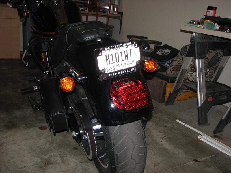 new brake light and led turns