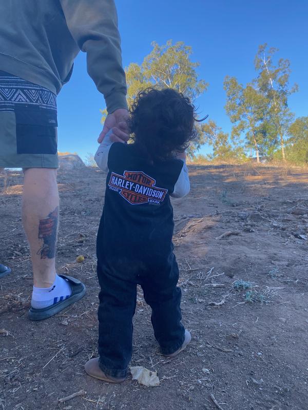 Taking a morning walk
