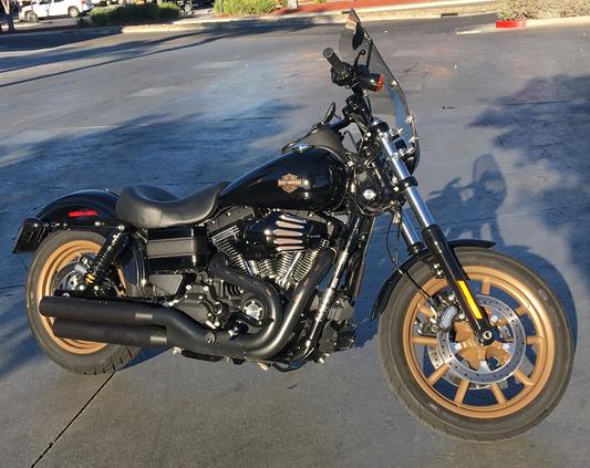Low Rider S with 117" kit installed and a Sport Windshield