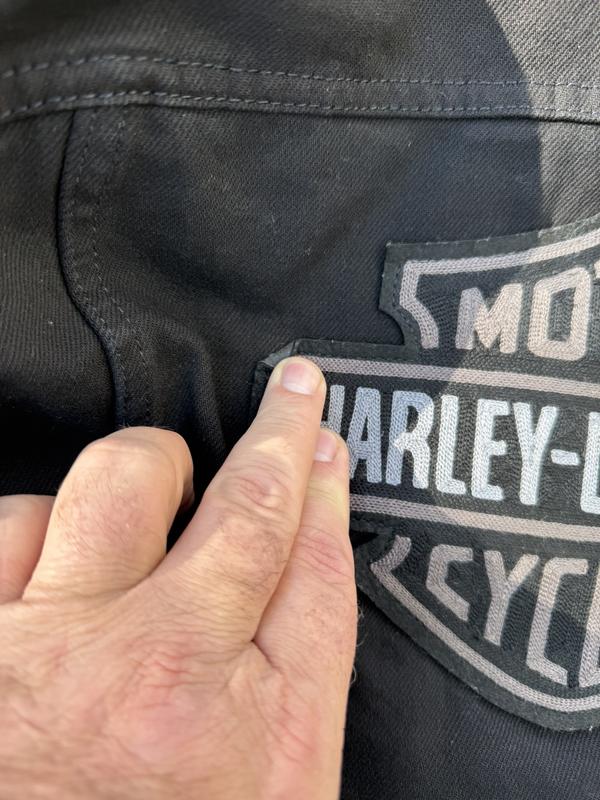 Women's Essential Bar & Shield Denim Jacket - Black Denim