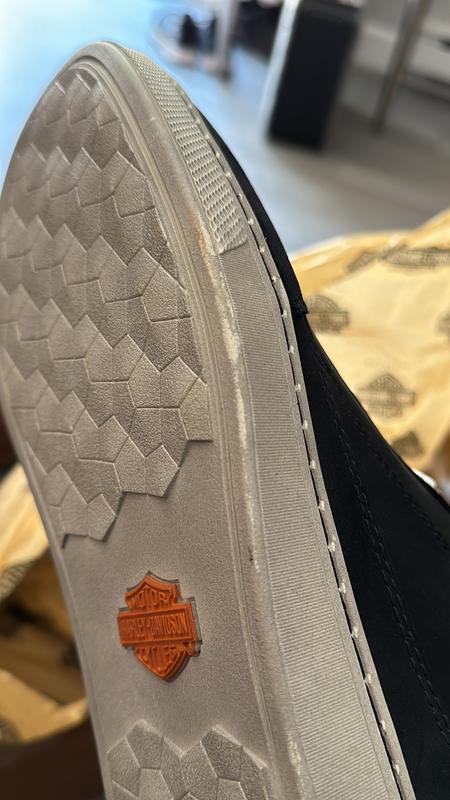 Men's Bauman Waterproof Riding Sneaker - Black | Harley