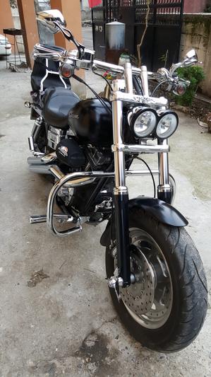 Fits bike enhances look.