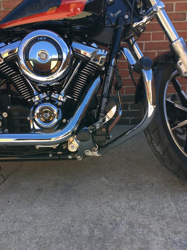 Really like the new rear brake pedal
