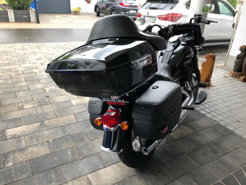 Tourpack mounted on the heritage