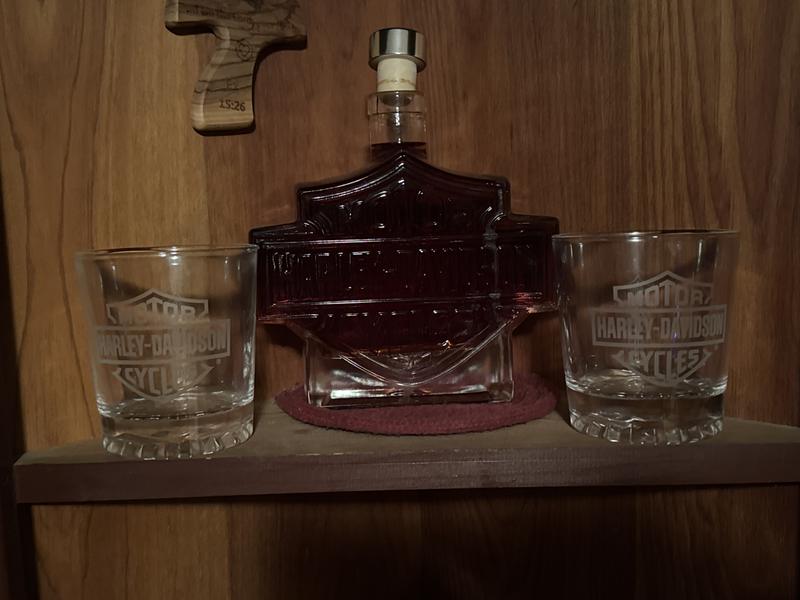 Bar & Shield Decanter Set | Harley-Davidson USA