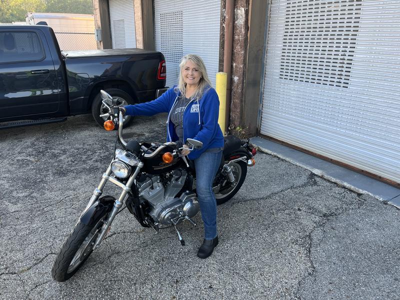 The newest biker babe!