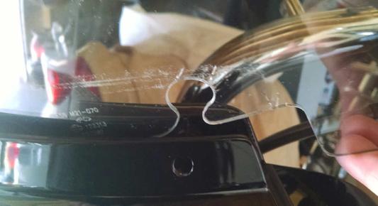 Removing windshield from fairing