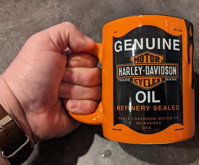 Holds about 2 K-cups worth of coffee.