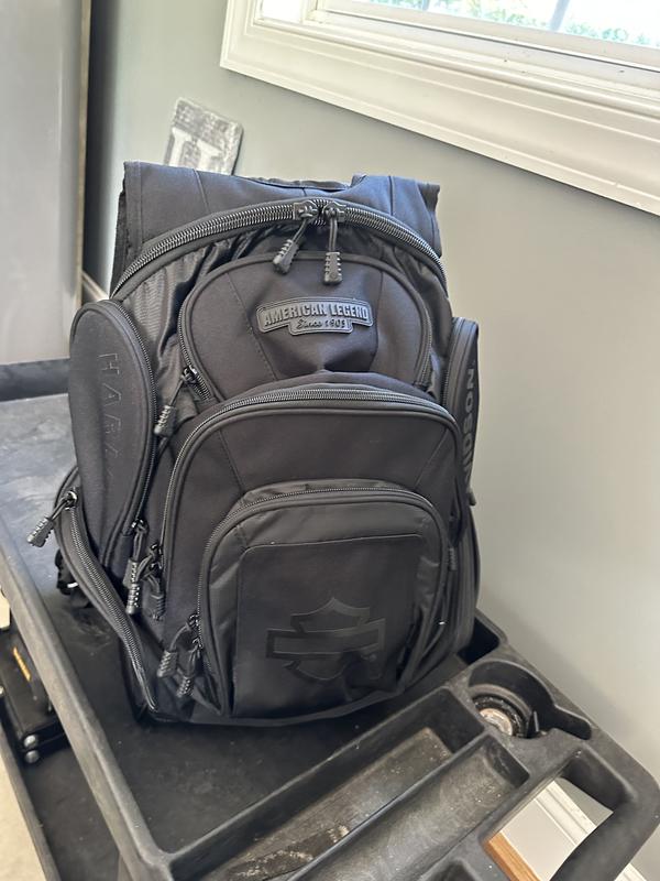 Legend Backpack - Black w/ Black | Harley-Davidson USA