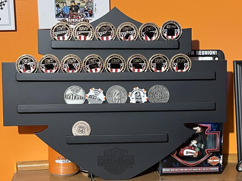 BAR AND SHIELD DISPLAY