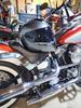 Will be  painting my harley the same gauntlet gray with pearl white .