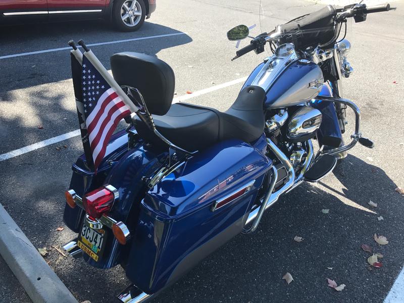 "Blu" flying her colors proud and true!!