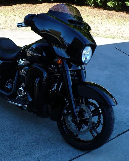 Front Fairing Blacked-Out