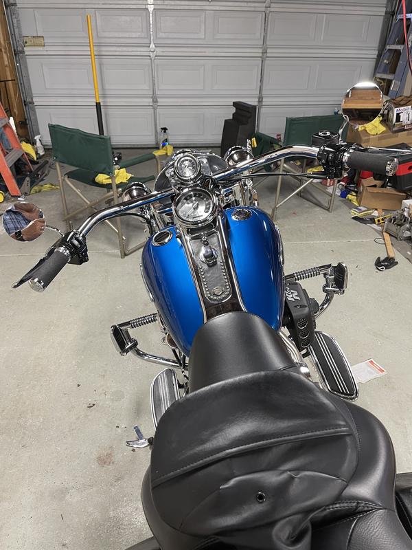 installed on road king custom
