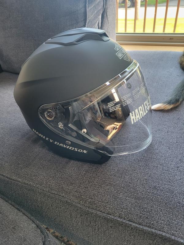 Maywood II Sun Shield H33 3/4 Helmet - Matte Black | Harley-Davidson USA