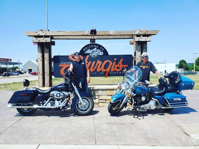 Father & Son At Iconic Sturgis Rally