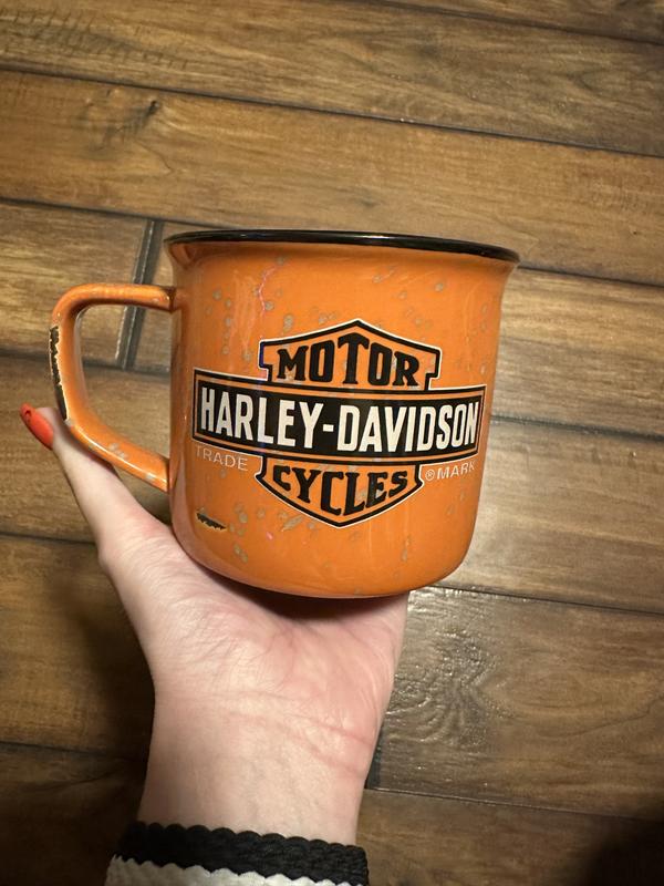 アウトドアにも【Harley-Davidson】Sculpted Stackable Mug Set-