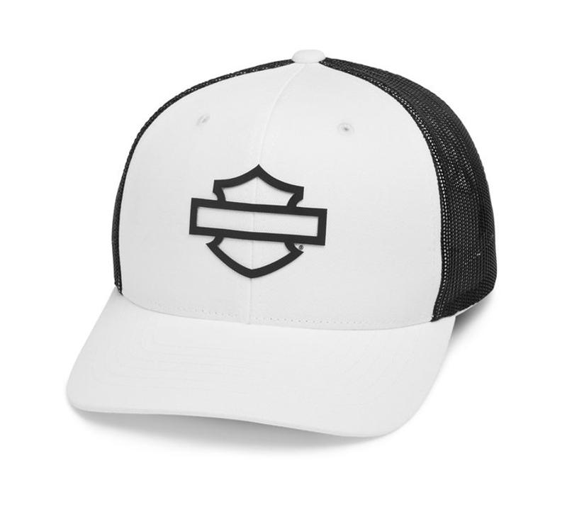 Logo Colorblock Trucker Cap