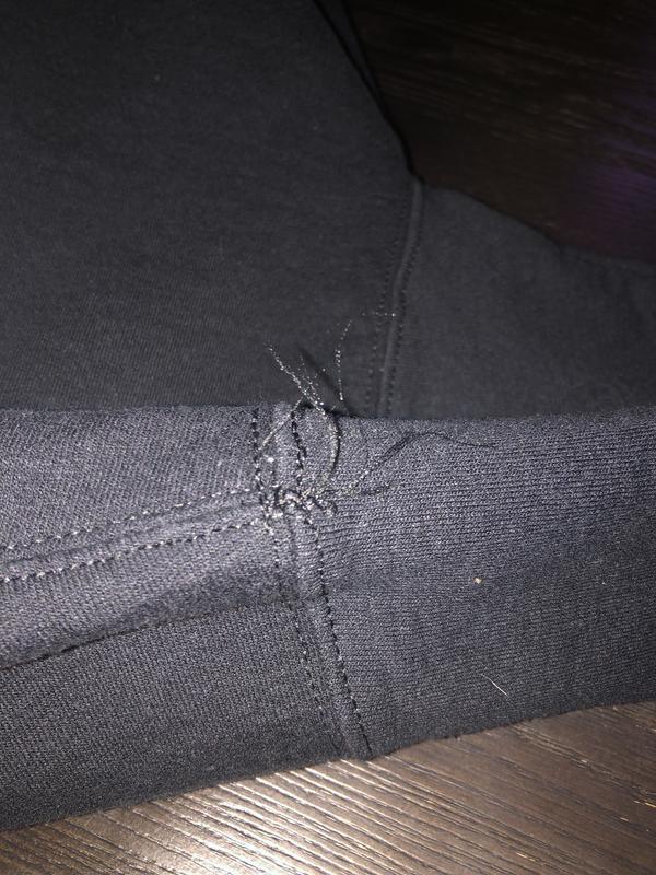 Great look but you can see threads coming out in photo #2.