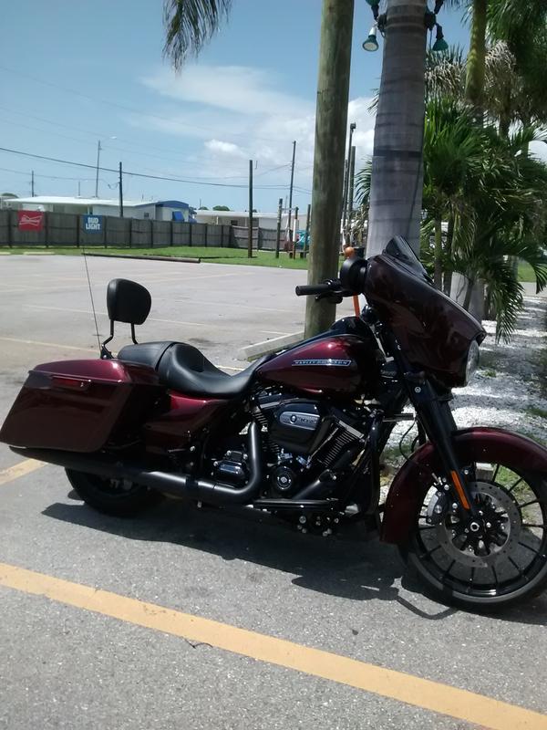 My New 2018-Street Glide Special. It's called "Twisted Cherry" :-)