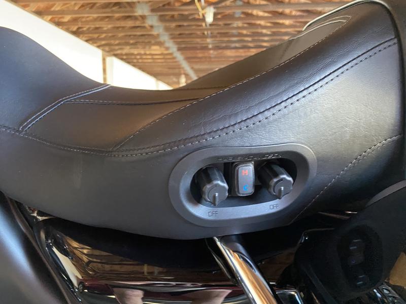 Harley Hammock Heated Cooled Seat 52000462 Harley Davidson USA