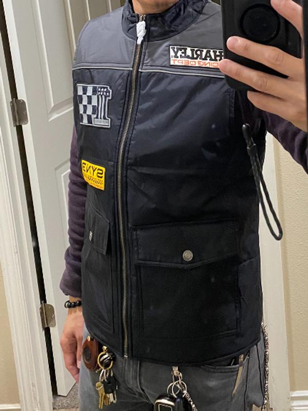 Men's #1 Victory Vest - Black Beauty | Harley-Davidson USA