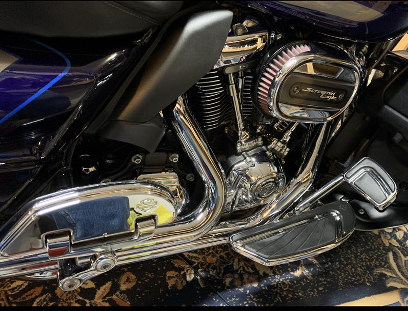 Photo of the K&N filter installed